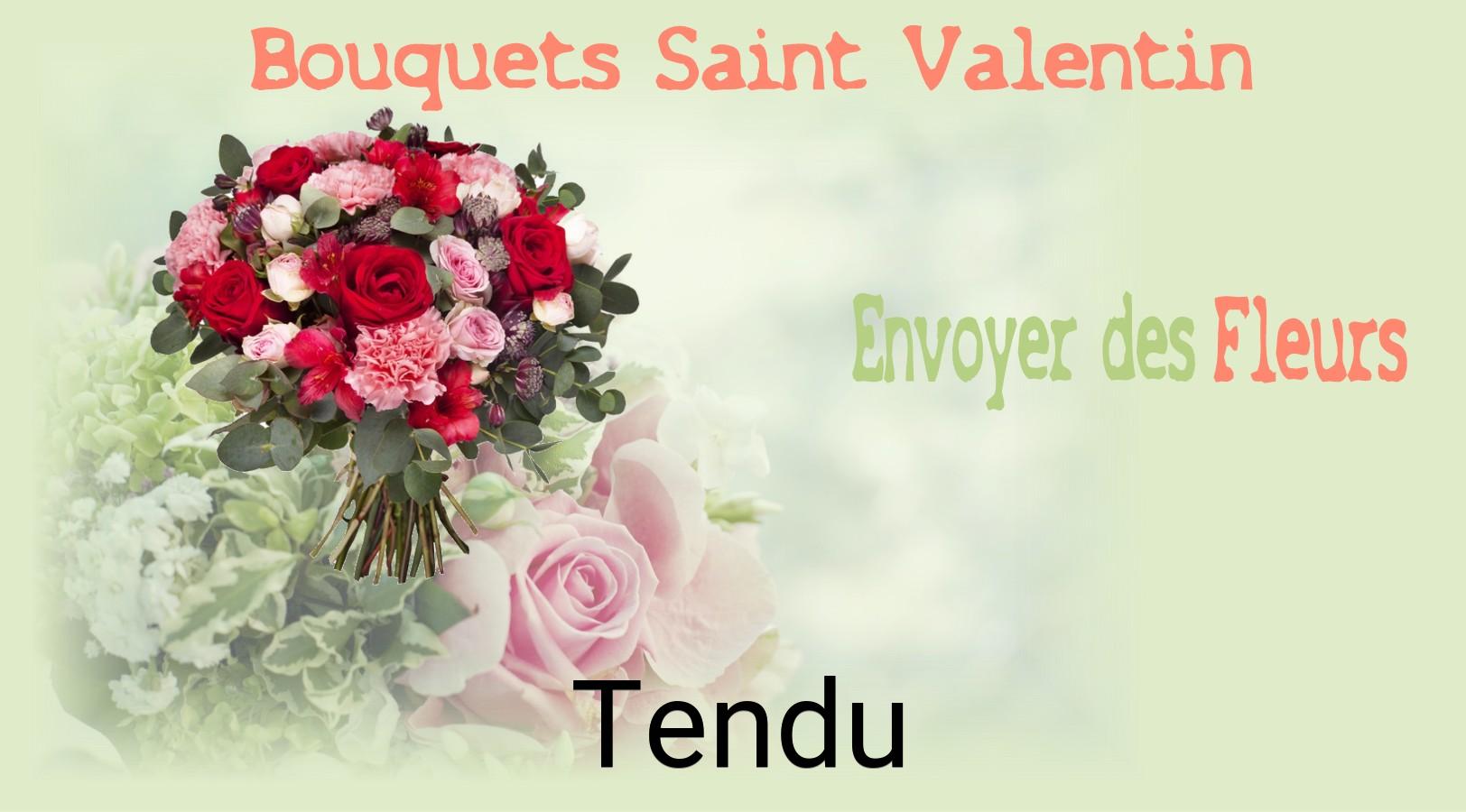 Roses de Saint-Valentin livrées à Tendu